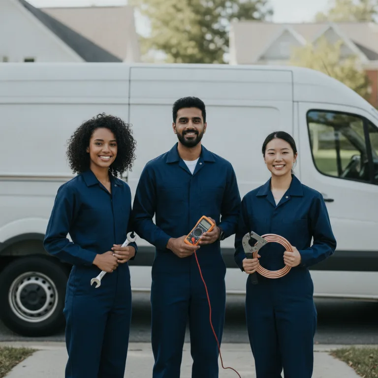 HVAC team in Garden Grove